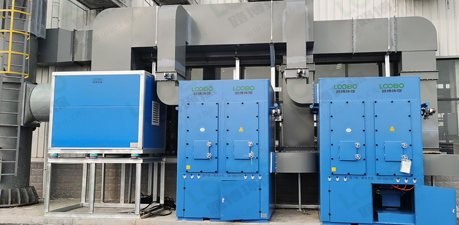 竣工案例展示-這臺濾筒除塵器您可得選對了