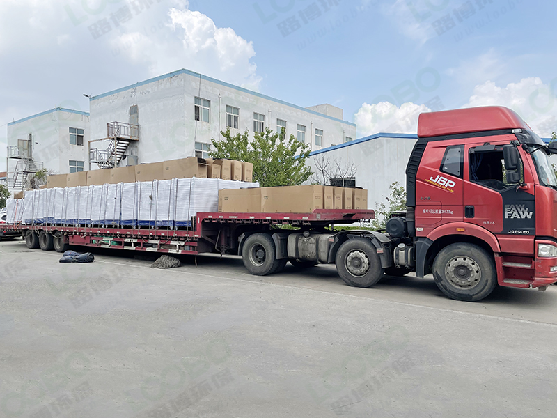 路博環(huán)保移動式焊煙凈化器發(fā)往江蘇某重工企業(yè)