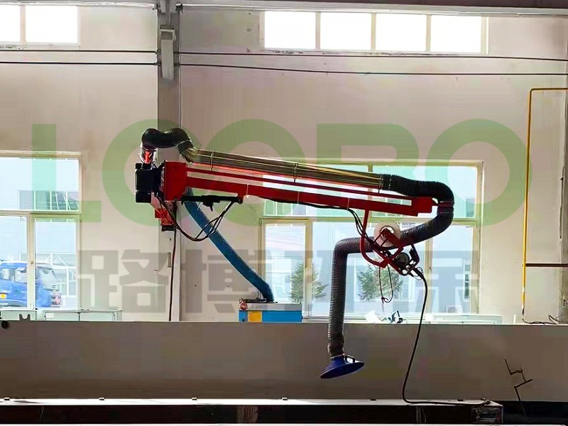 錦上添花|一款擁有除塵功能的焊機(jī)送絲機(jī)延長(zhǎng)支架吸氣臂，焊接與除塵優(yōu)勢(shì)結(jié)合，游刃有余